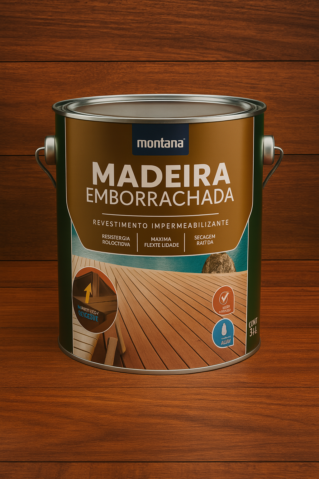 MADEIRA EMBORRACHADA CUMARÚ 3,6 LTS